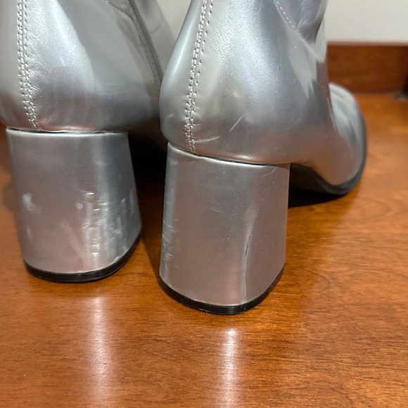 Funtasma Gogo (Gogo-300) Boots, Silver, Size 10 - Picture 4 of 9